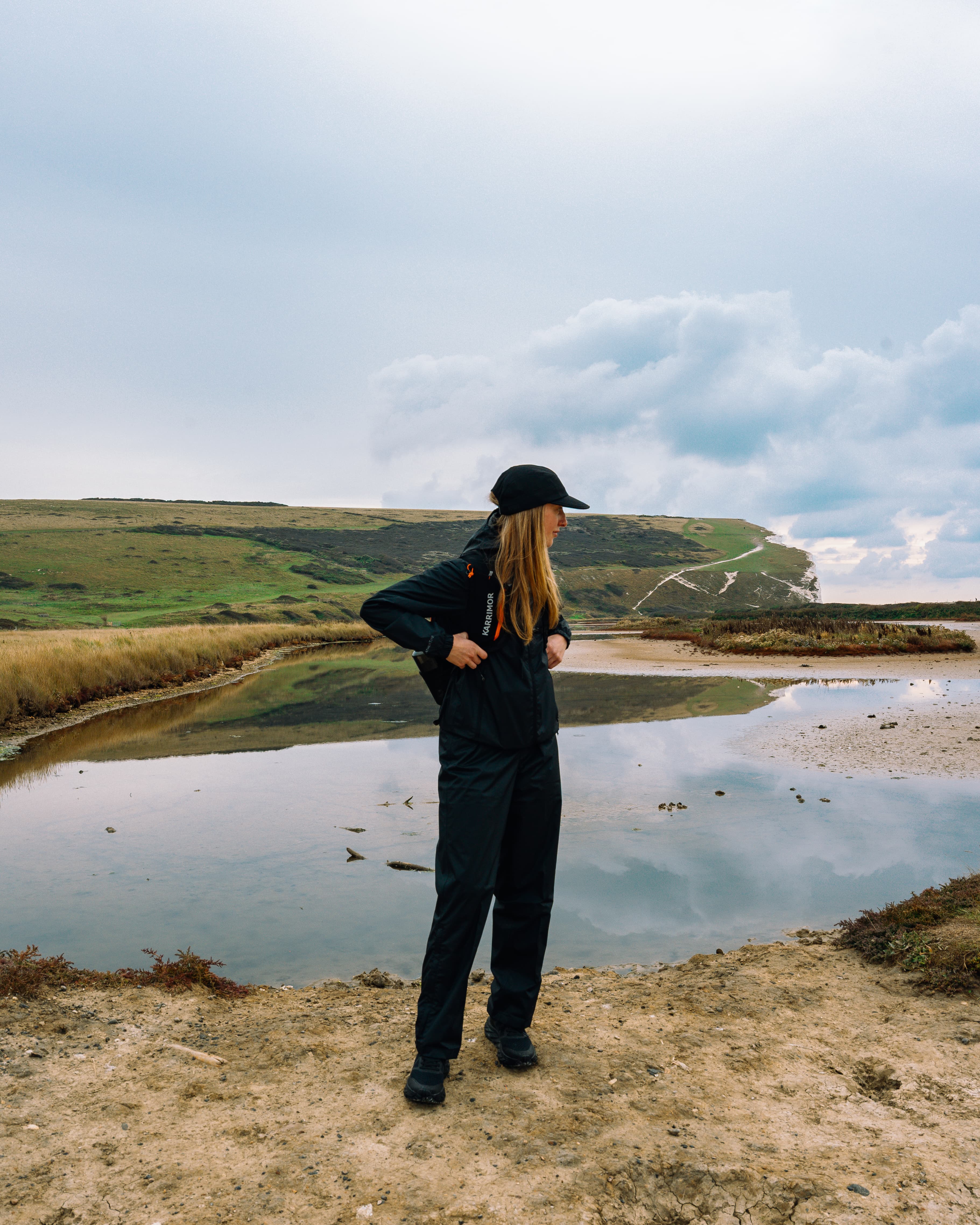 Creator in full Karrimor performance gear exploring the outdoors